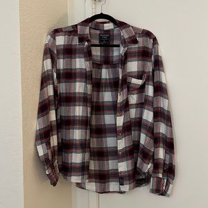Oversized Abercrombie Flannel button down